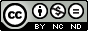 Creative Commons Attribution-NonCommercial-NoDerivatives 4.0 License